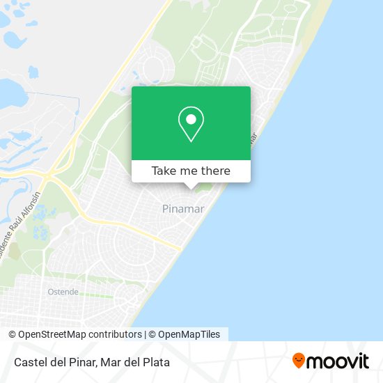Mapa de Castel del Pinar