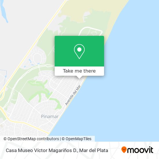 Mapa de Casa Museo Víctor Magariños D.