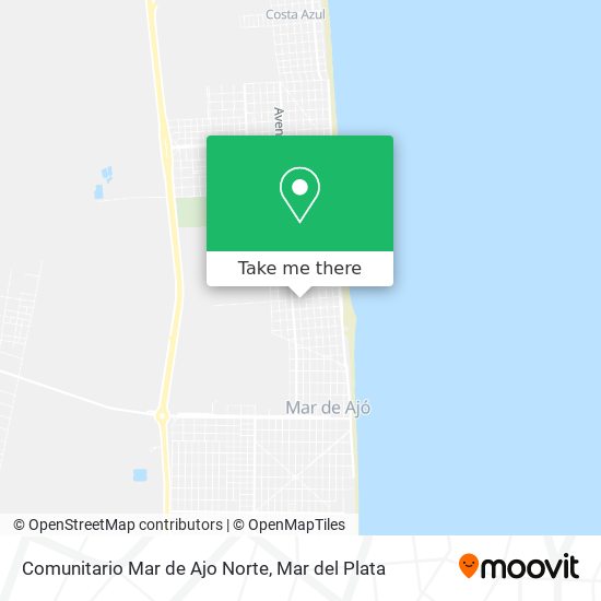 Comunitario Mar de Ajo Norte map
