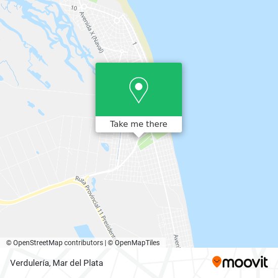 Mapa de Verdulería