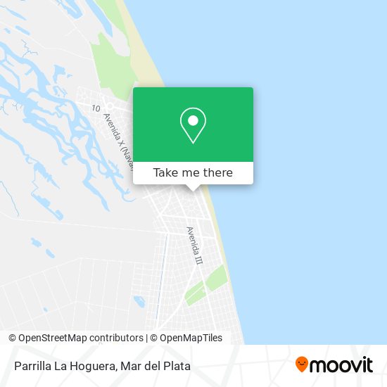 Mapa de Parrilla La Hoguera