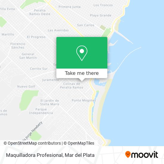Mapa de Maquilladora Profesional