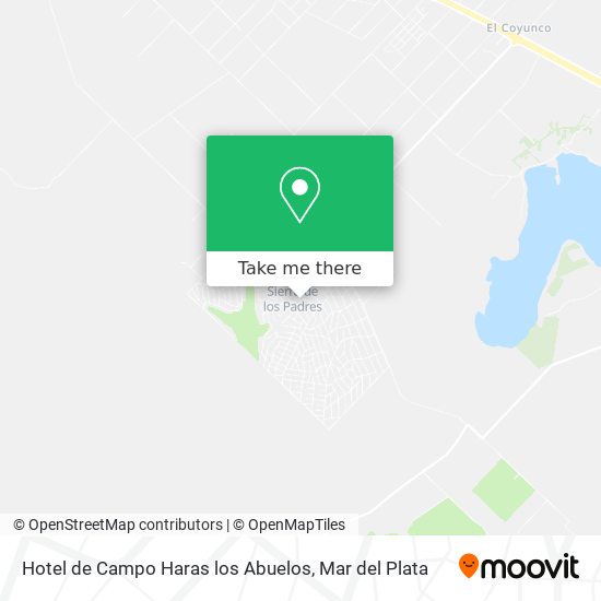 Hotel de Campo Haras los Abuelos map