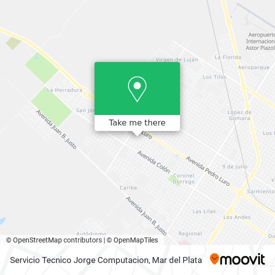 Servicio Tecnico Jorge Computacion map