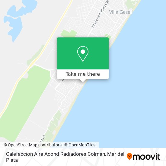 Calefaccion Aire Acond Radiadores.Colman map