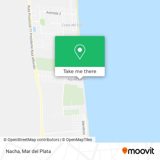 Mapa de Nacha