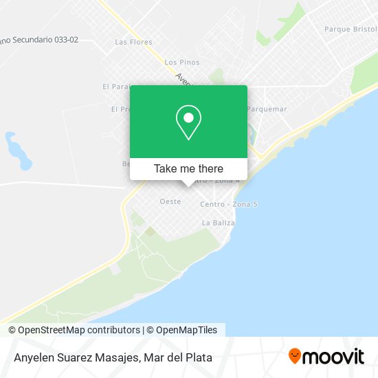 Anyelen Suarez Masajes map