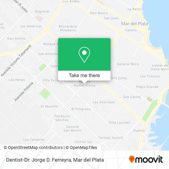 Dentist-Dr. Jorge D. Ferreyra map
