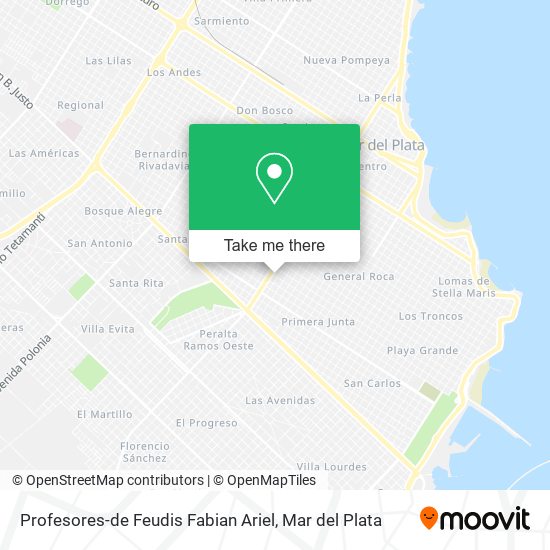 Profesores-de Feudis Fabian Ariel map