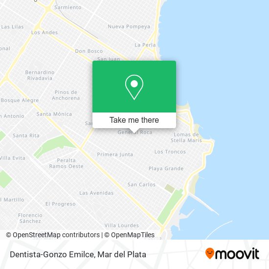 Mapa de Dentista-Gonzo Emilce