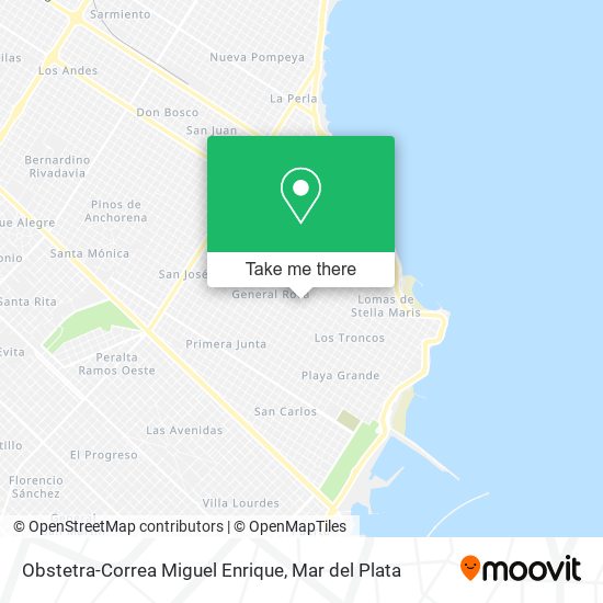 Obstetra-Correa Miguel Enrique map