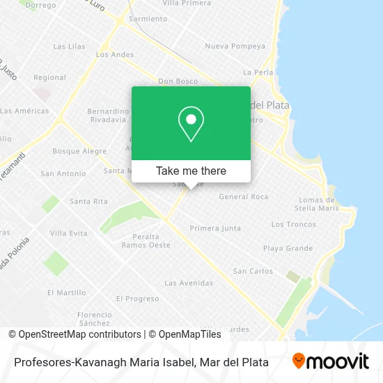 Profesores-Kavanagh Maria Isabel map