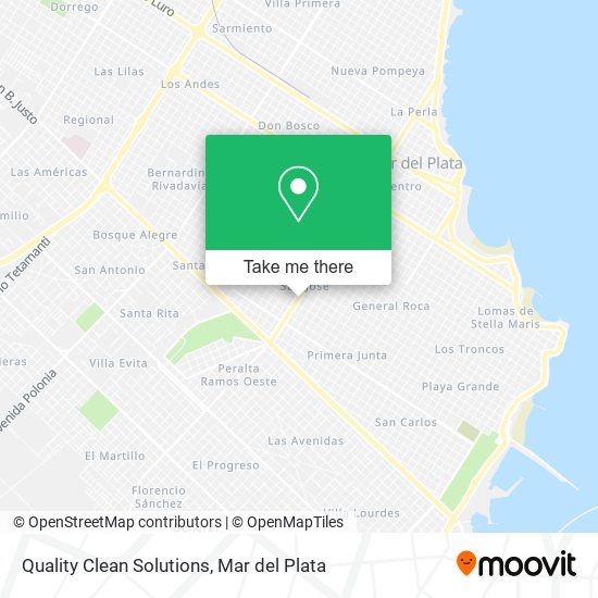 Quality Clean Solutions map