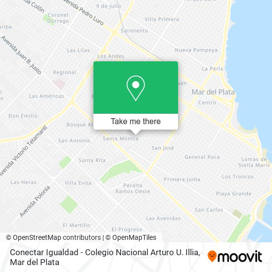 Conectar Igualdad - Colegio Nacional Arturo U. Illia map