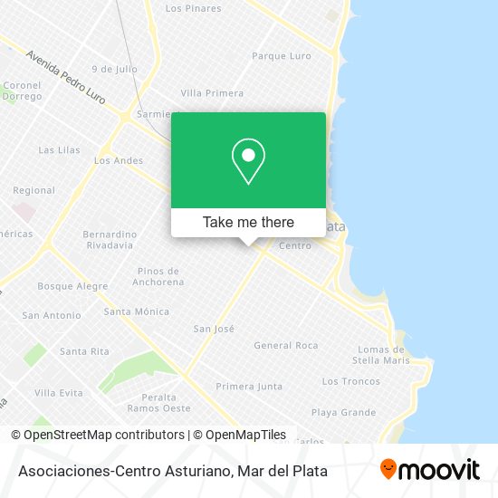 Asociaciones-Centro Asturiano map
