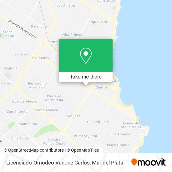 Licenciado-Omodeo Vanone Carlos map