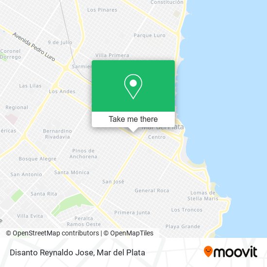 Disanto Reynaldo Jose map