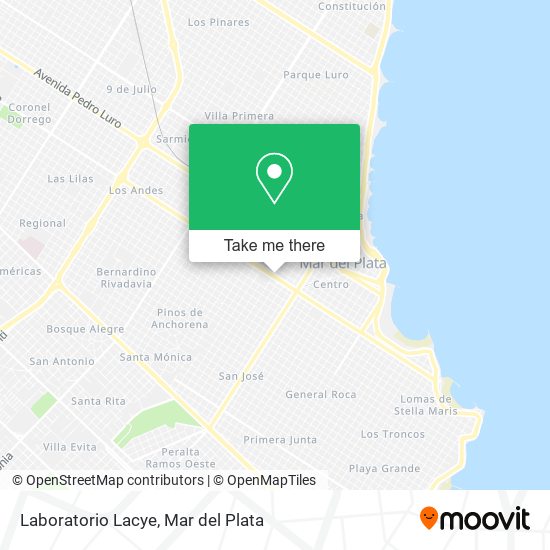 Mapa de Laboratorio Lacye