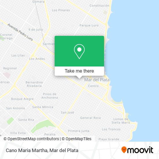 Cano Maria Martha map