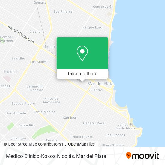Mapa de Medico Clinico-Kokos Nicolás