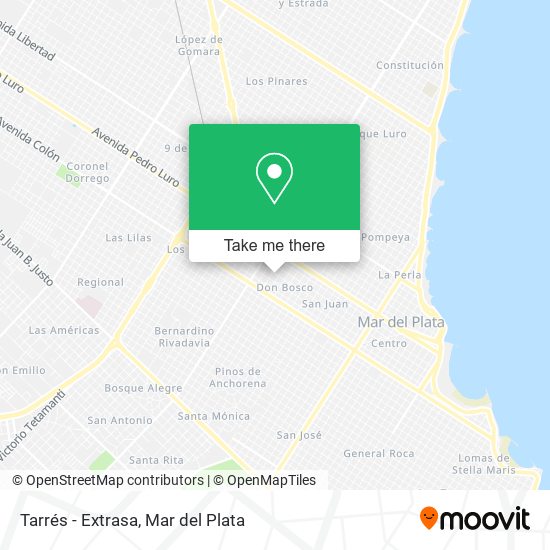 Tarrés - Extrasa map