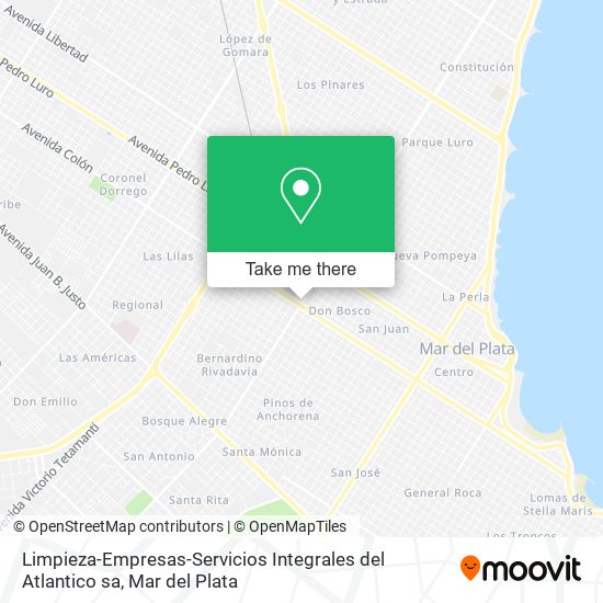 Limpieza-Empresas-Servicios Integrales del Atlantico sa map