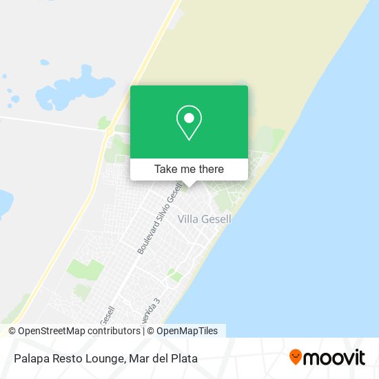 Mapa de Palapa Resto Lounge