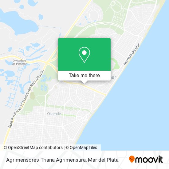 Agrimensores-Triana Agrimensura map