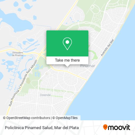 Policlínica Pinamed Salud map