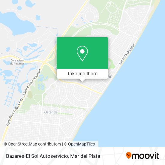Bazares-El Sol Autoservicio map