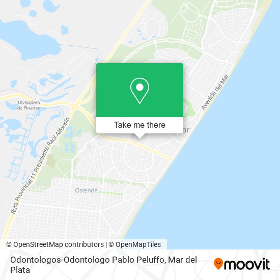 Odontologos-Odontologo Pablo Peluffo map
