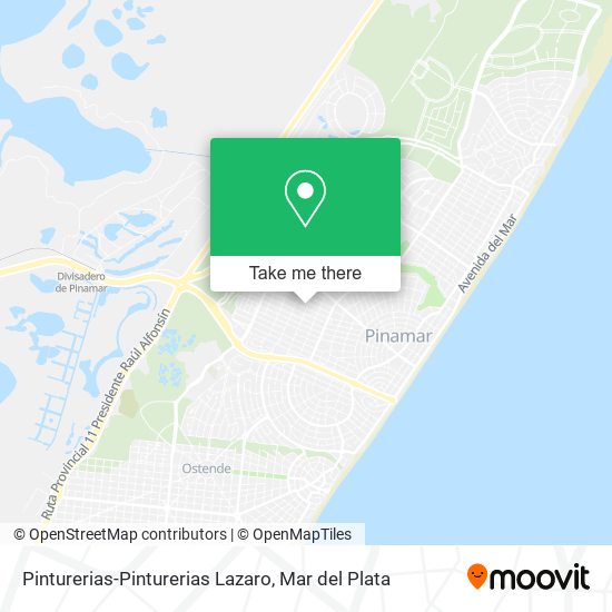 Pinturerias-Pinturerias Lazaro map