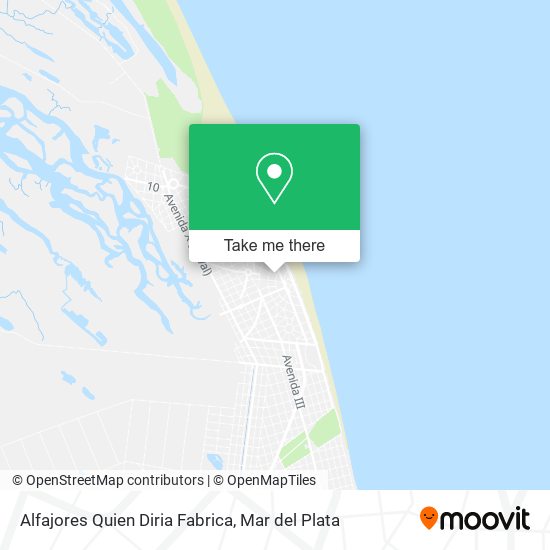 Alfajores Quien Diria Fabrica map