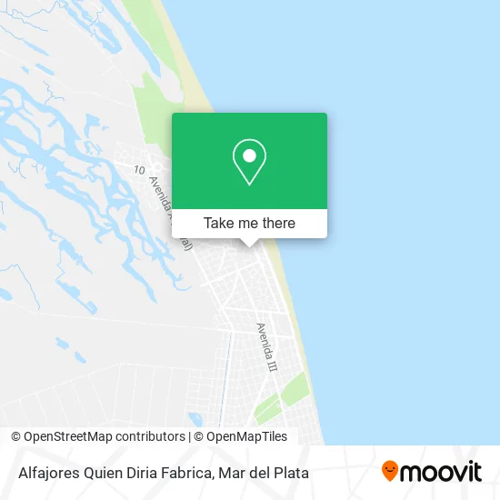 Alfajores Quien Diria Fabrica map