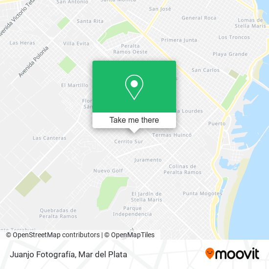Mapa de Juanjo Fotografía
