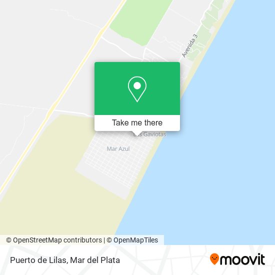 Mapa de Puerto de Lilas