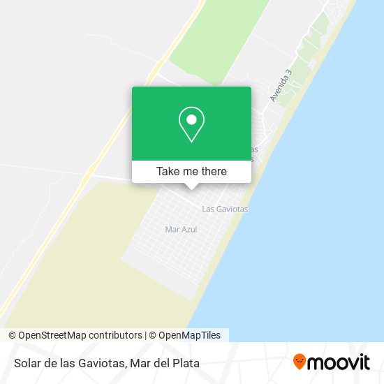 Solar de las Gaviotas map