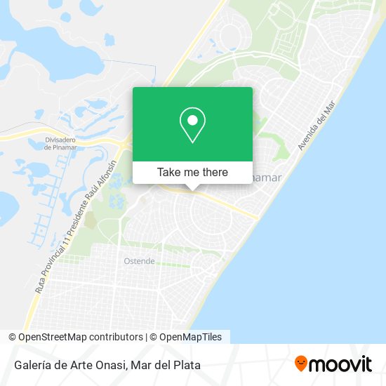 Galería de Arte Onasi map