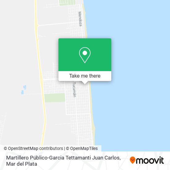 Mapa de Martillero Público-Garcia Tettamanti Juan Carlos