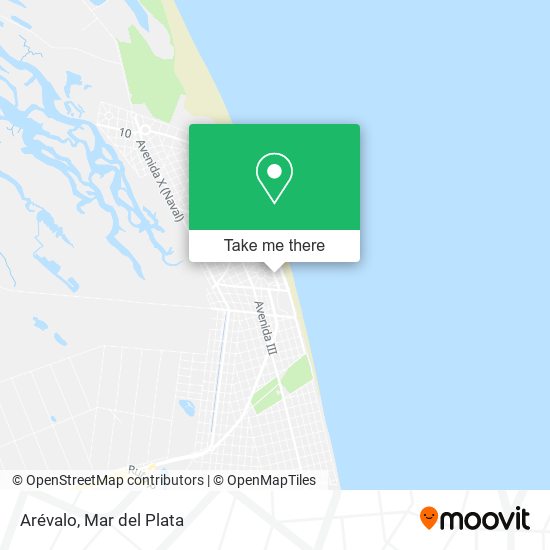 Mapa de Arévalo