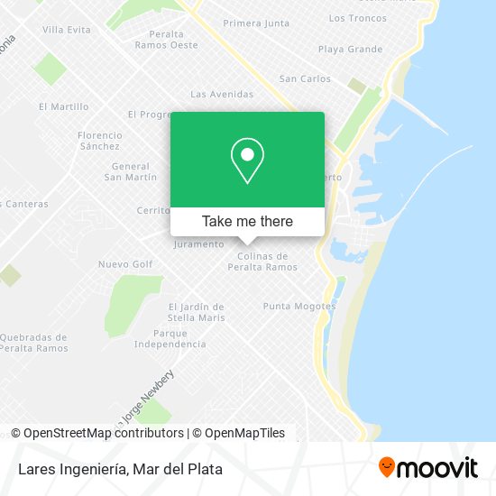 Lares Ingeniería map