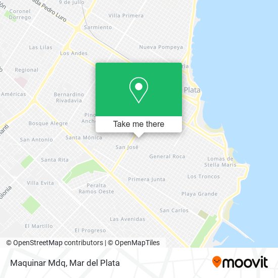Mapa de Maquinar Mdq