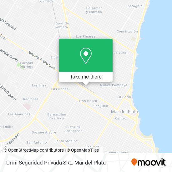 Urmi Seguridad Privada SRL map