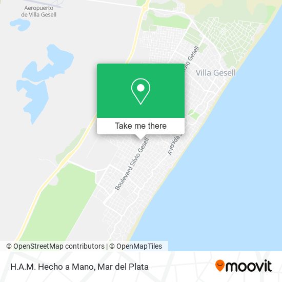 Mapa de H.A.M. Hecho a Mano