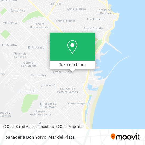 panadería Don Yoryo map