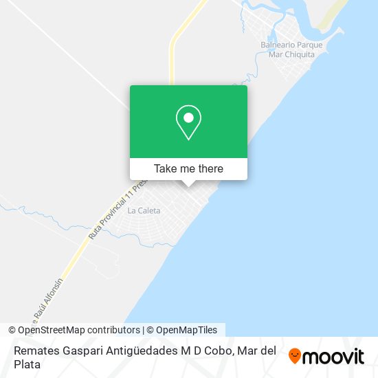 Remates Gaspari Antigüedades M D Cobo map