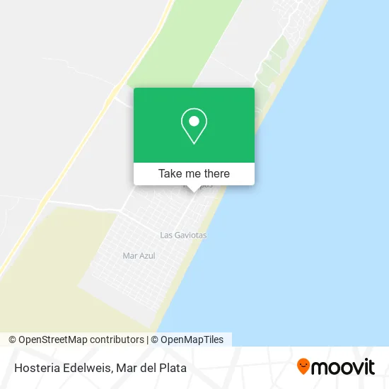 Mapa de Hosteria Edelweis