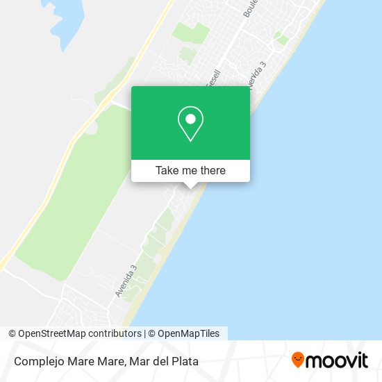 Complejo Mare Mare map
