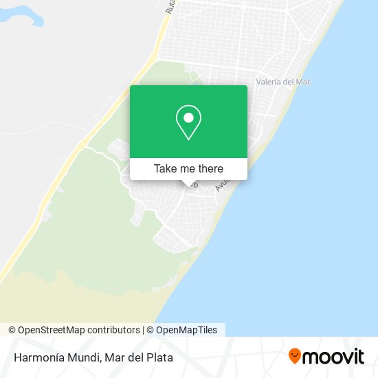 Mapa de Harmonía Mundi