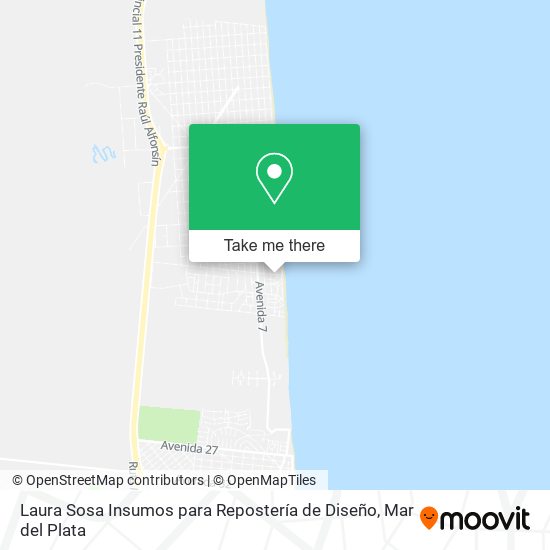 Laura Sosa Insumos para Repostería de Diseño map